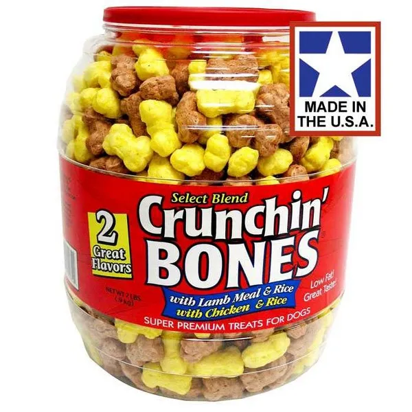 20 Lb Sunshine Mills Crunchin Bones - Treats